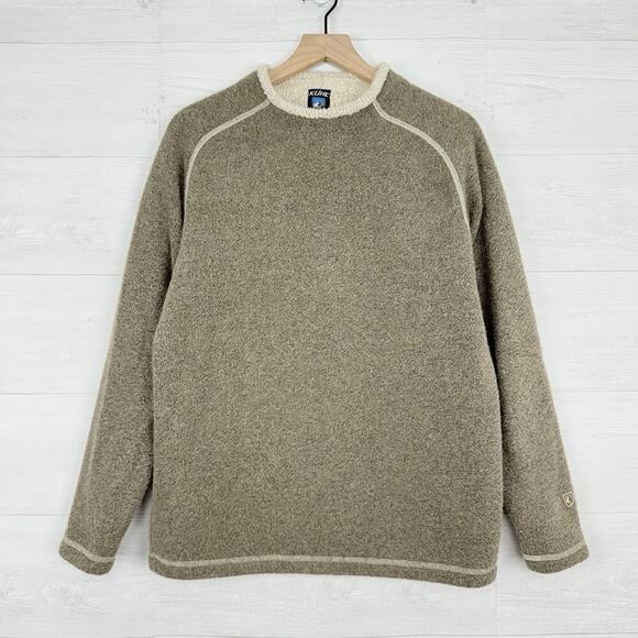 KUHL Alfpaca Fleece Pullover Sweater Mens S Outdoor Hiking Gorpcore Camping - Picture 15 of 15
